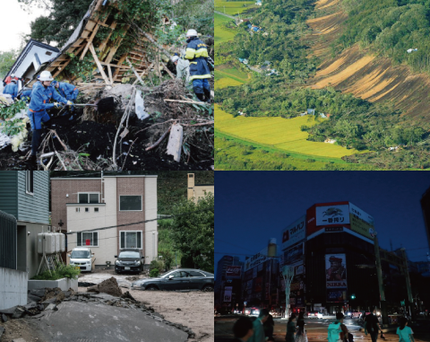 北海道胆振東部地震の被害